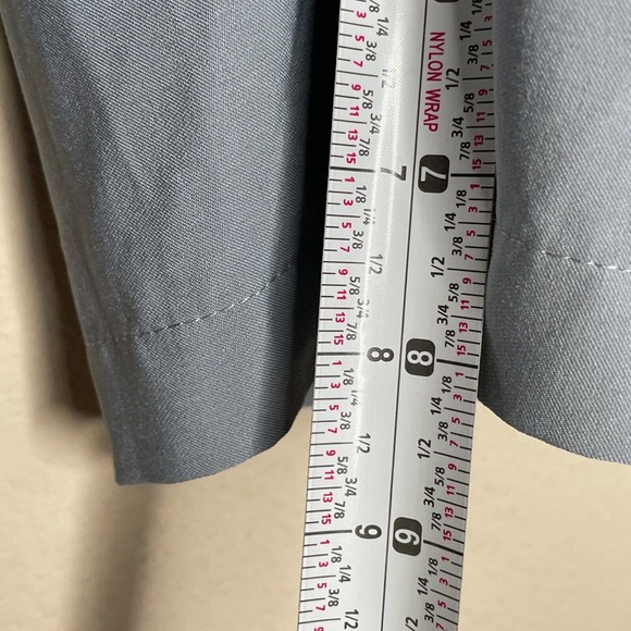 Loco Skailz 38 Mens Gray Flat Front Regular Fit Stretch Cargo Shorts - Picture 10 of 10